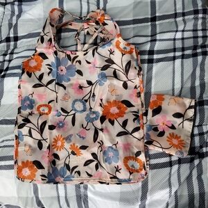 Kate Spade Reusable Shopping Bag W Pouch